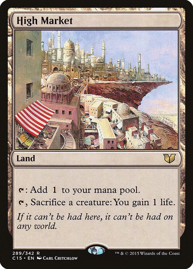 High Market 289 (Commander 2015)  | Good Games Adelaide SA