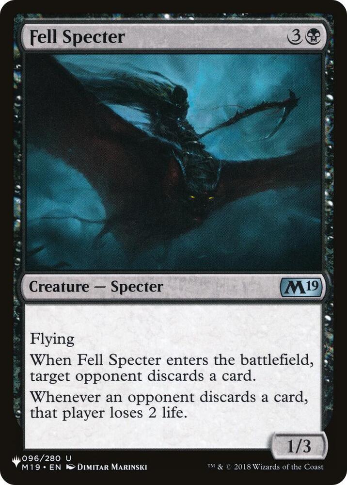 Fell Specter 096/280 (The List Reprints)  | Good Games Adelaide SA