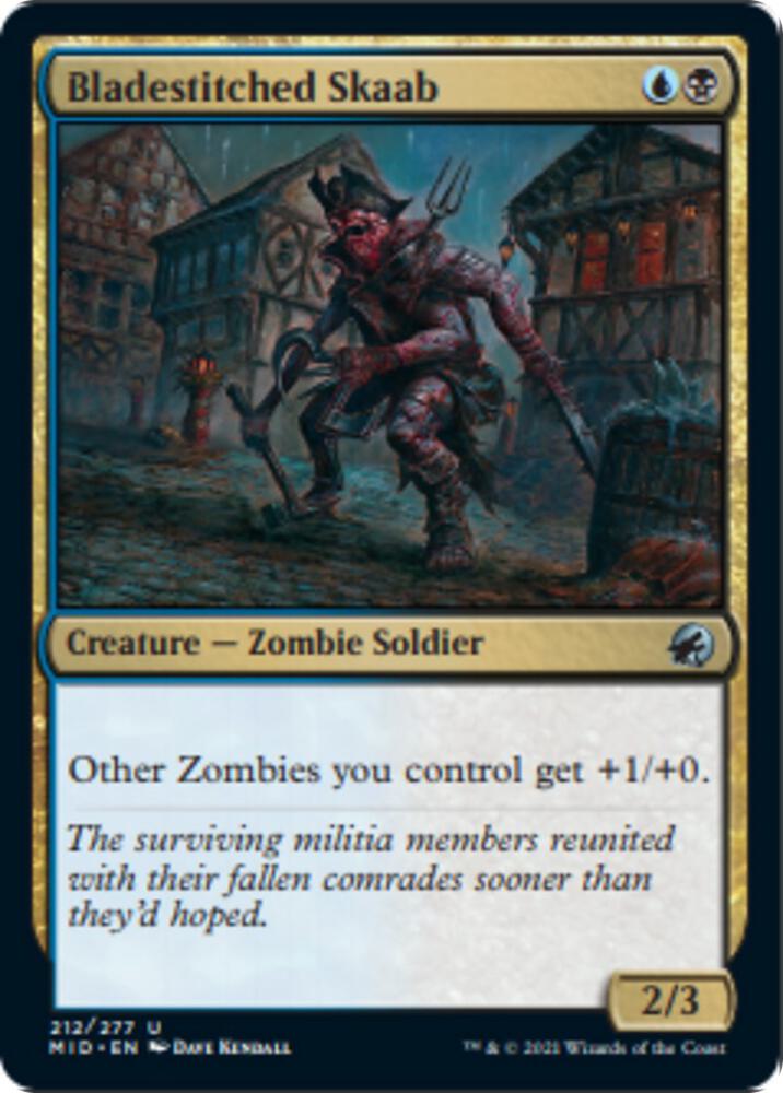 Bladestitched Skaab 212 (Innistrad: Midnight Hunt)  | Good Games Adelaide SA