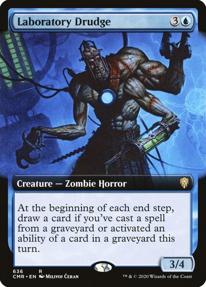Laboratory Drudge 636 (Commander Legends)  - Extended Art Foil | Good Games Adelaide SA