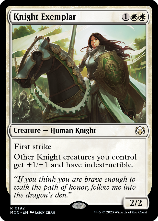 Knight Exemplar [March of the Machine Commander] | Good Games Adelaide SA