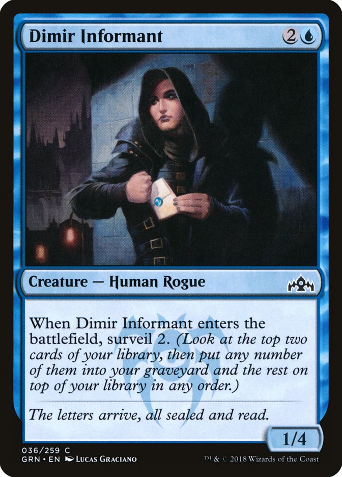 Dimir Informant [Guilds of Ravnica] | Good Games Adelaide SA