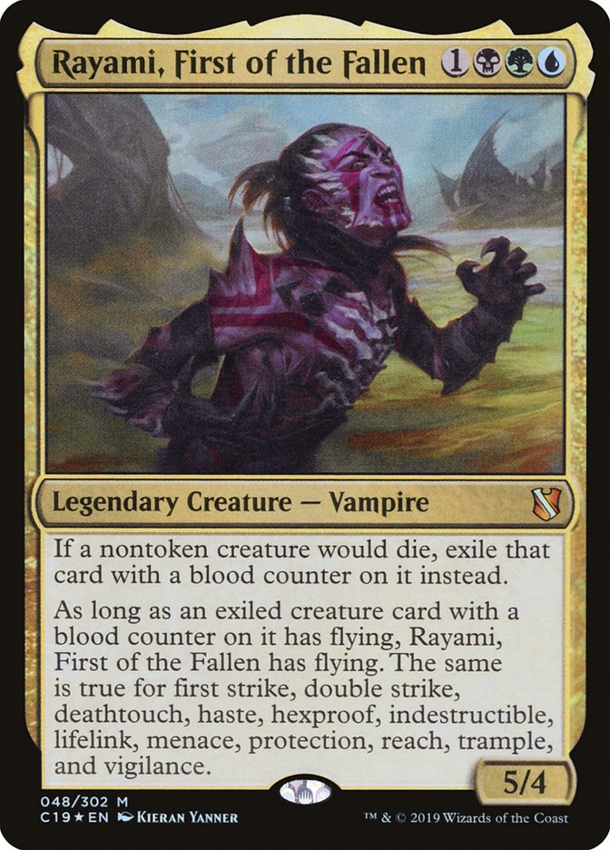 Rayami, First of the Fallen 48 (Commander 2019)  - Foil | Good Games Adelaide SA