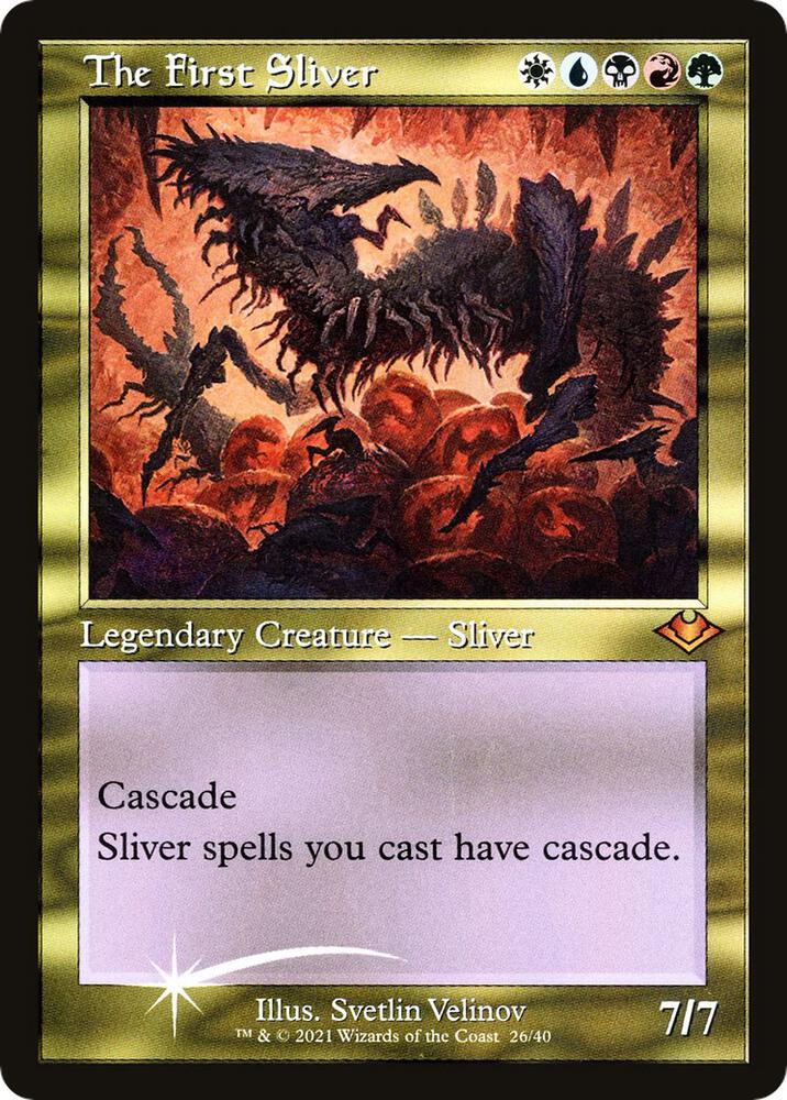 The First Sliver 26/40 (Modern Horizons)  - Retro Foil | Good Games Adelaide SA