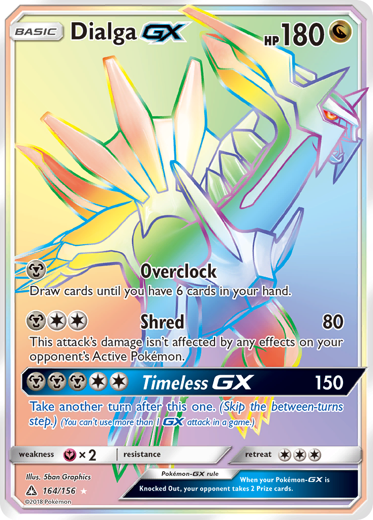 Dialga GX (164/156) [Sun & Moon: Ultra Prism] | Good Games Adelaide SA