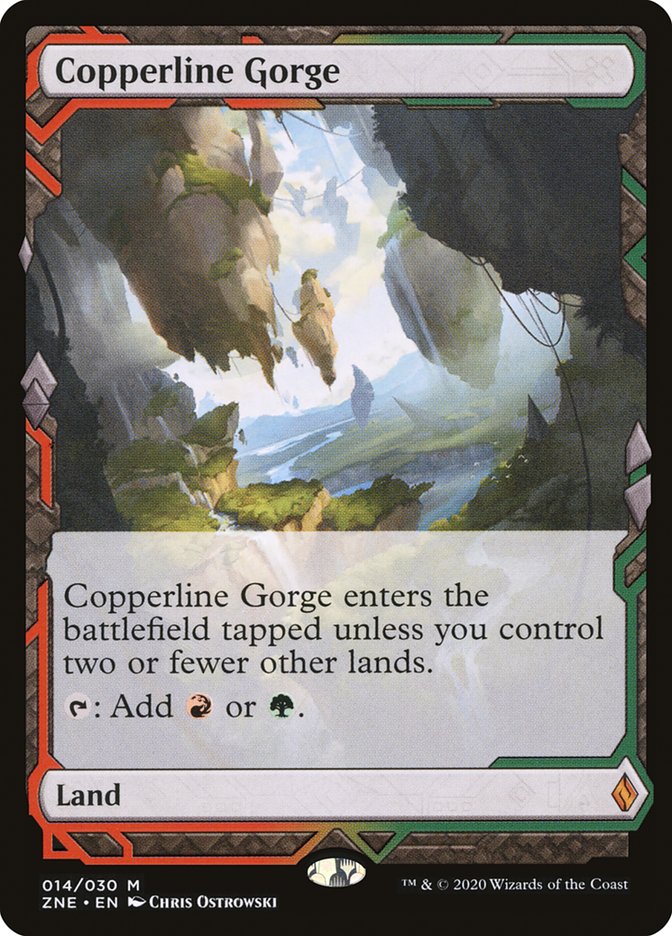 Copperline Gorge [Zendikar Rising Expeditions] | Good Games Adelaide SA