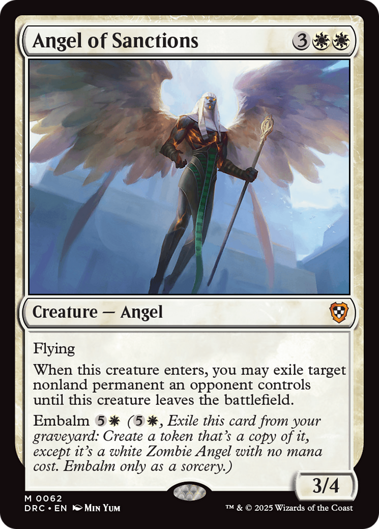 Angel of Sanctions [Aetherdrift Commander] | Good Games Adelaide SA