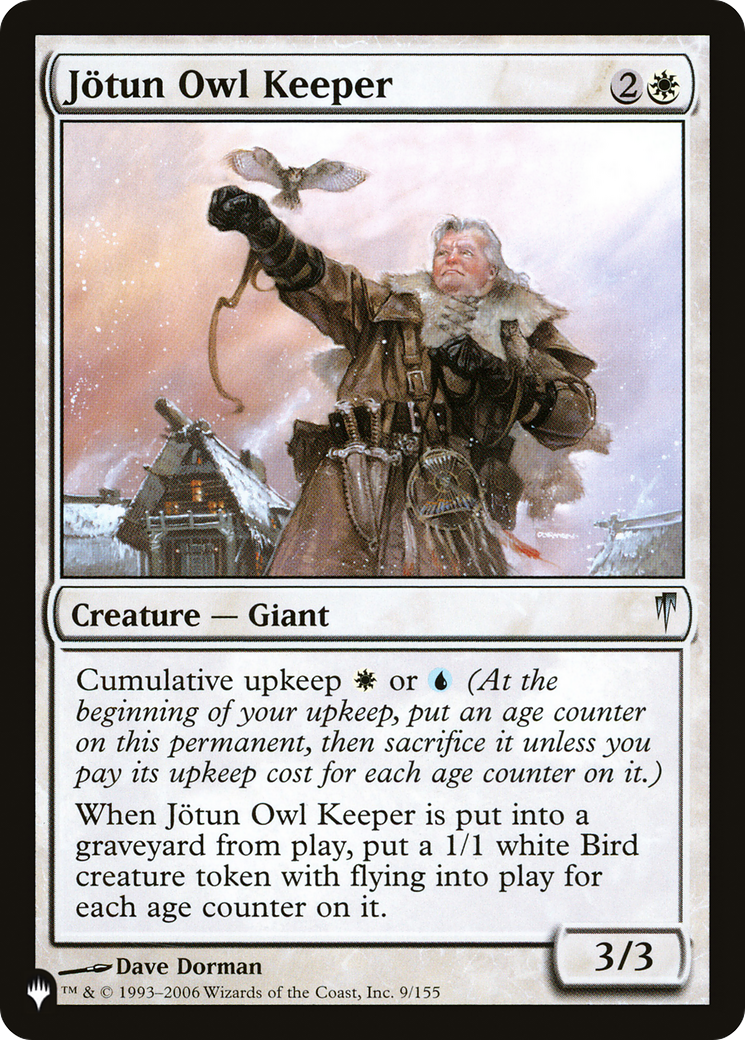 Jotun Owl Keeper [The List Reprints] | Good Games Adelaide SA