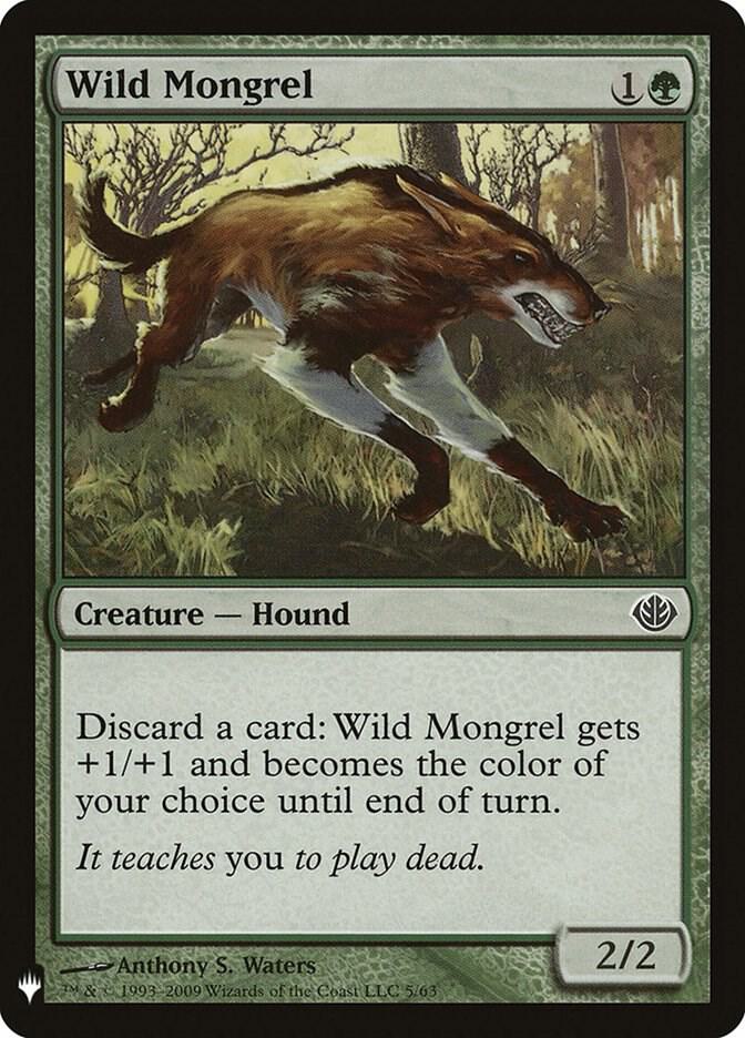 Wild Mongrel 5 (The List Reprints)  | Good Games Adelaide SA