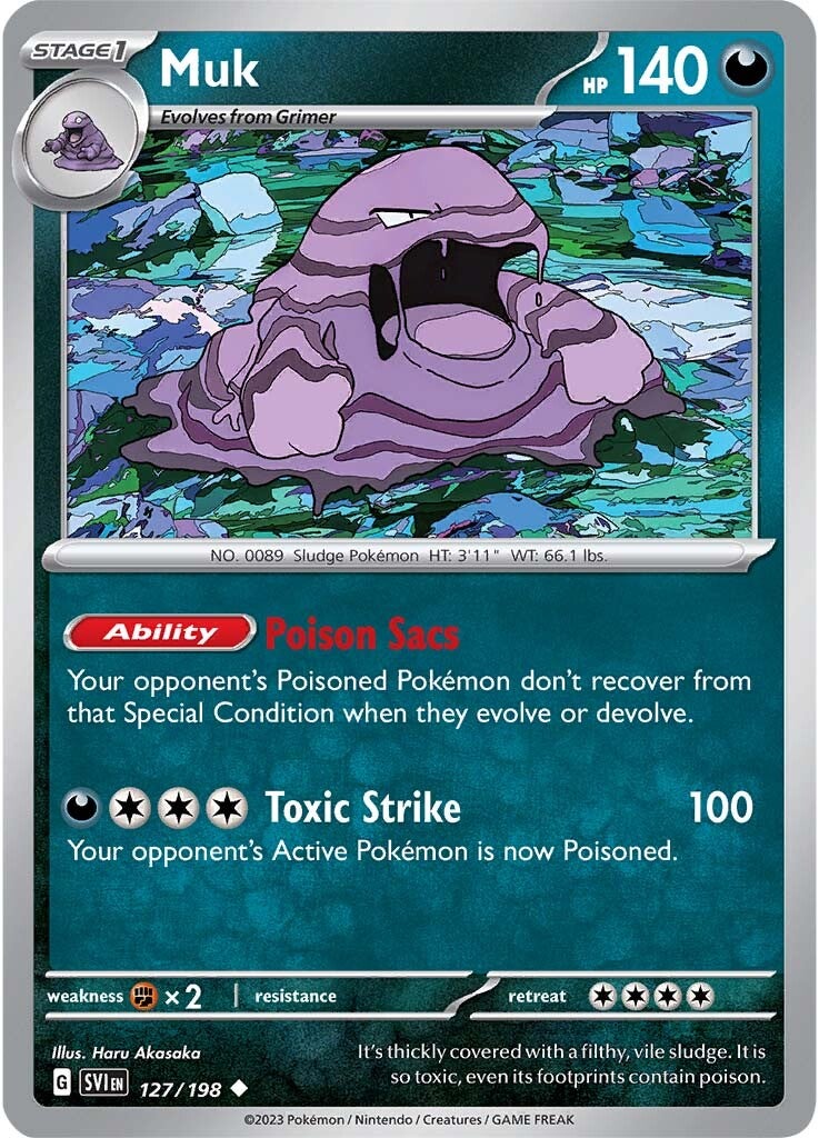 Muk (127/198) [Scarlet & Violet: Base Set] | Good Games Adelaide SA