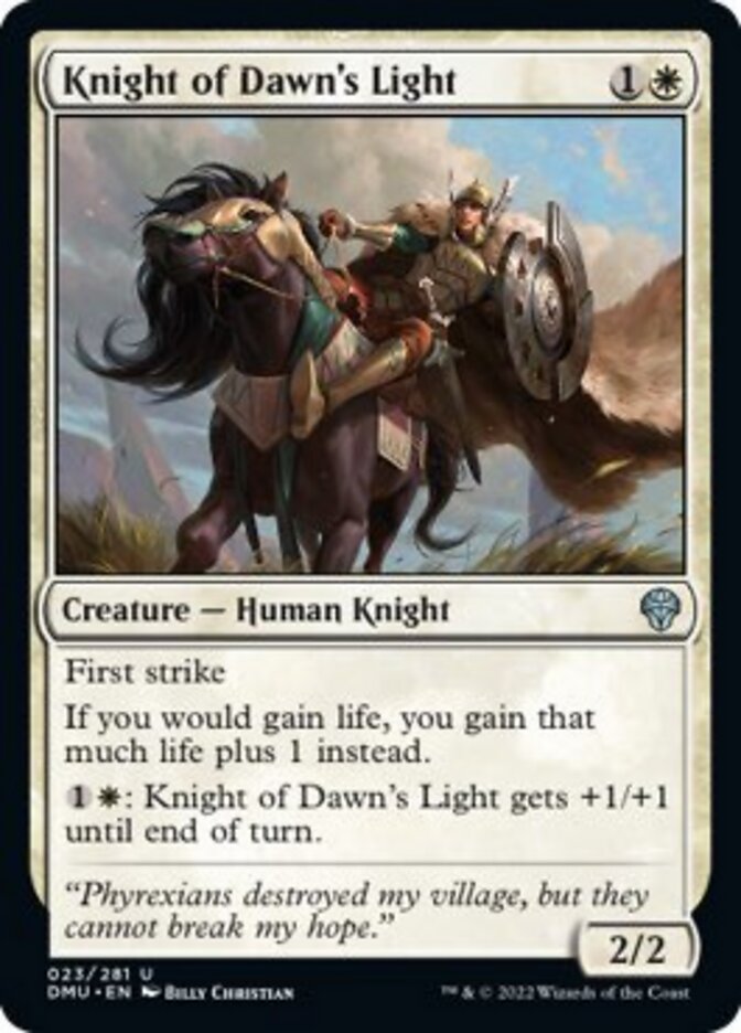 Knight of Dawn's Light [Dominaria United] | Good Games Adelaide SA