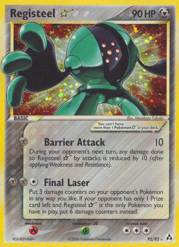 Registeel Star (92/92) [EX: Legend Maker] | Good Games Adelaide SA