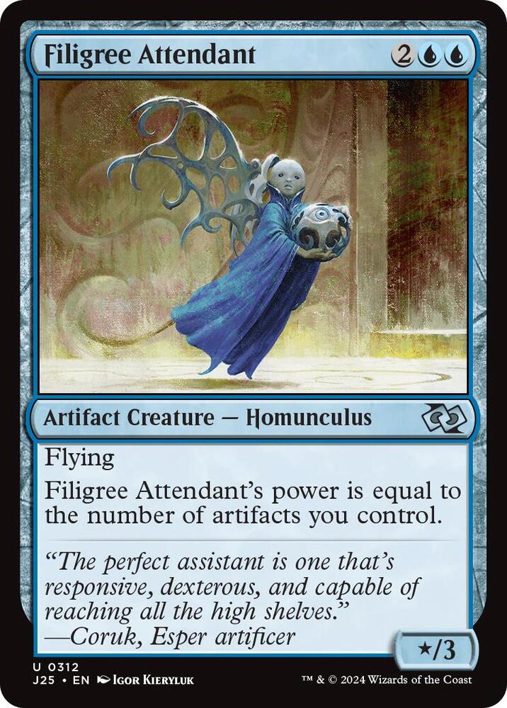 Filigree Attendant 312 (Foundations Jumpstart)  | Good Games Adelaide SA
