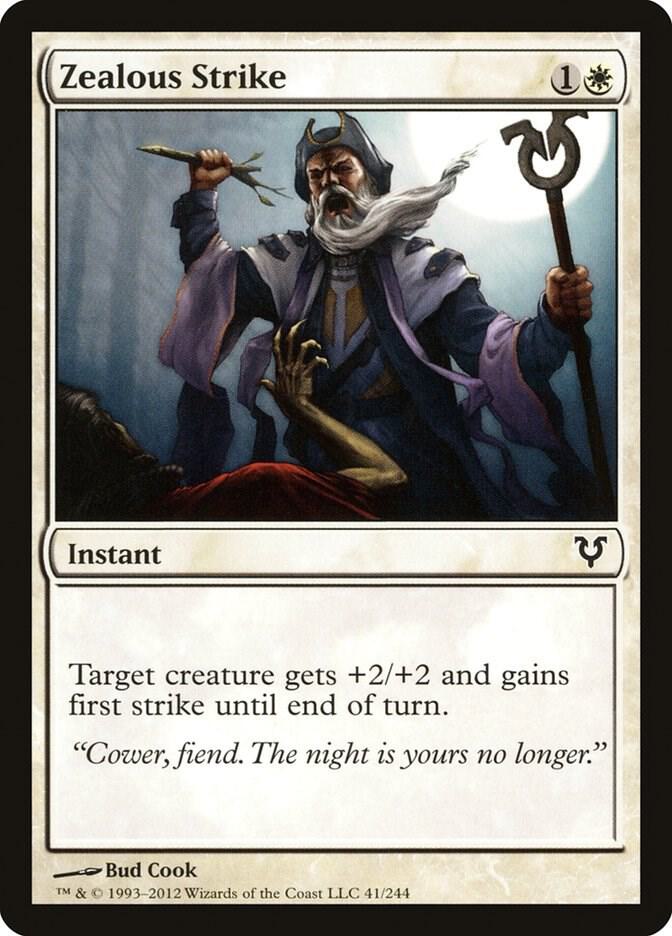 Zealous Strike 41 (Avacyn Restored)  - Foil | Good Games Adelaide SA