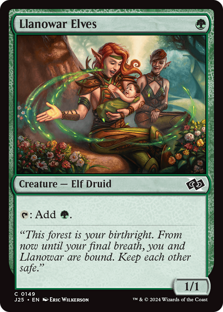 Llanowar Elves [Foundations Jumpstart] | Good Games Adelaide SA