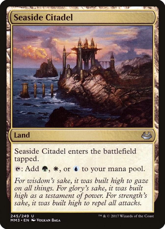 Seaside Citadel 245 (Modern Masters 2017)  - Foil | Good Games Adelaide SA