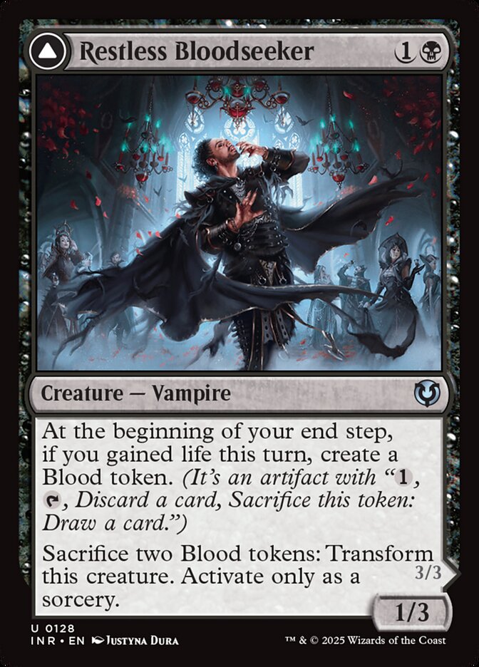 Restless Bloodseeker // Bloodsoaked Reveler 128 (Innistrad Remastered)  | Good Games Adelaide SA
