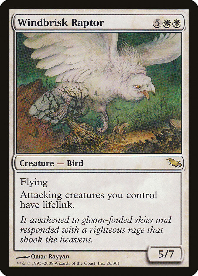 Windbrisk Raptor [Shadowmoor] | Good Games Adelaide SA