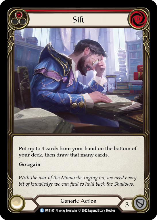 Sift (Red) [UPR197] (Uprising) | Good Games Adelaide SA