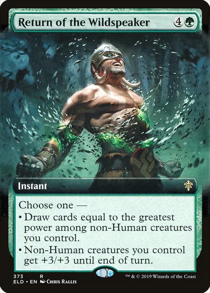 Return of the Wildspeaker 373 (Throne of Eldraine)  - Foil | Good Games Adelaide SA
