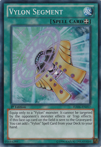 Vylon Segment [HA06-EN057] Super Rare | Good Games Adelaide SA