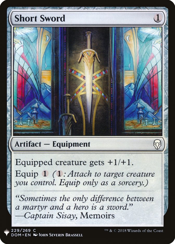 Short Sword [Mystery Booster] | Good Games Adelaide SA