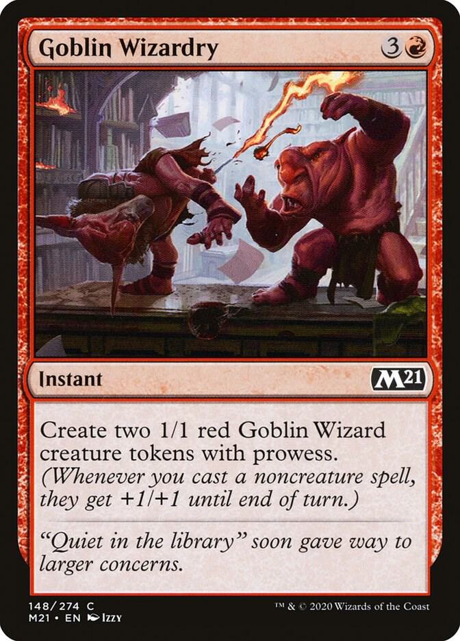 Goblin Wizardry 148 (Core Set 2021)  | Good Games Adelaide SA
