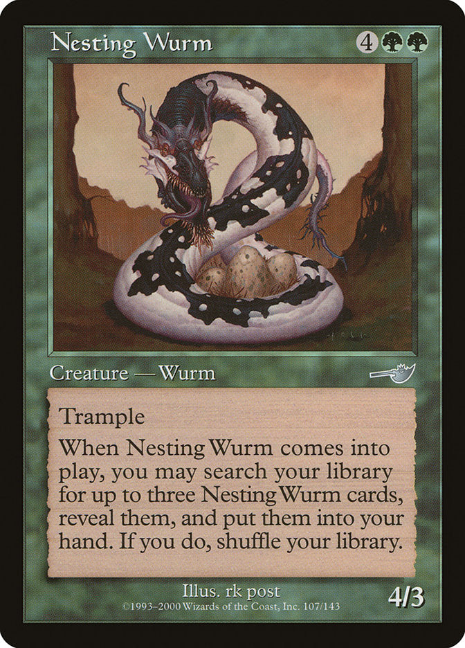 Nesting Wurm 107 (Nemesis)  | Good Games Adelaide SA