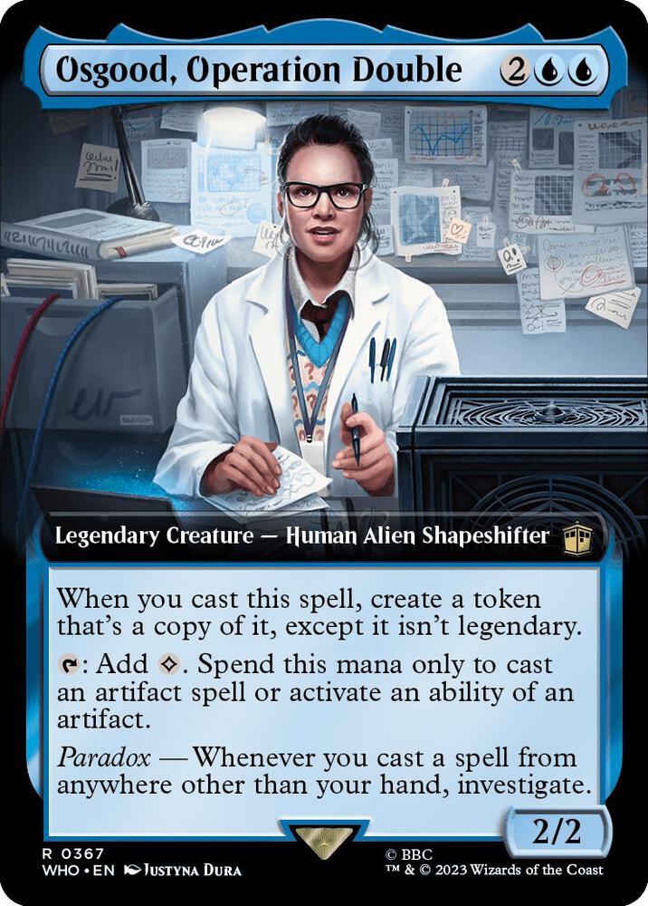 Osgood, Operation Double 367 (Universes Beyond: Doctor Who)  - Foil | Good Games Adelaide SA