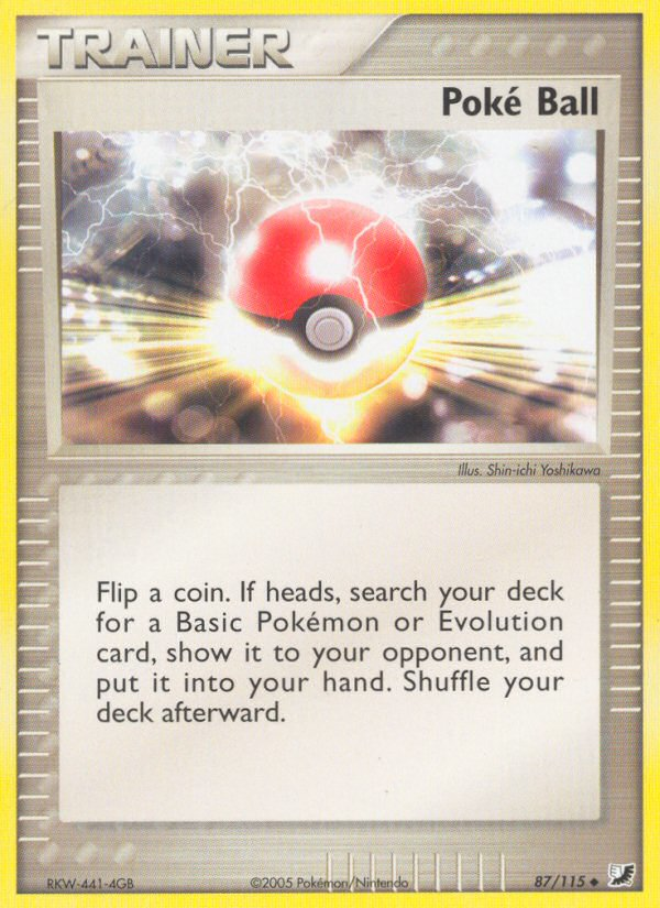 Poke Ball (87/115) [EX: Unseen Forces] | Good Games Adelaide SA