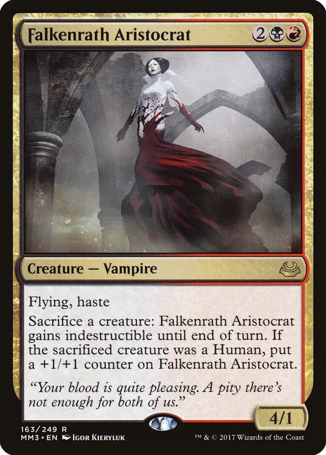 Falkenrath Aristocrat 163 (Modern Masters 2017)  - Foil | Good Games Adelaide SA