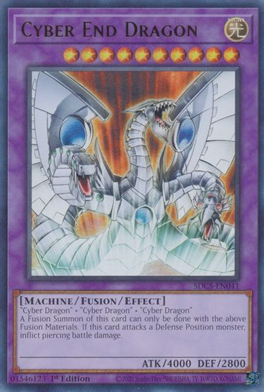 Cyber End Dragon [SDCS-EN041] Ultra Rare | Good Games Adelaide SA