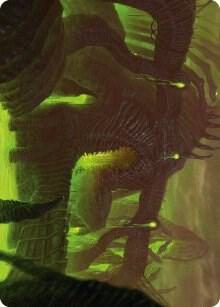 The Dross Pits Art Card 58 (Art Series: Phyrexia: All Will Be One)  | Good Games Adelaide SA