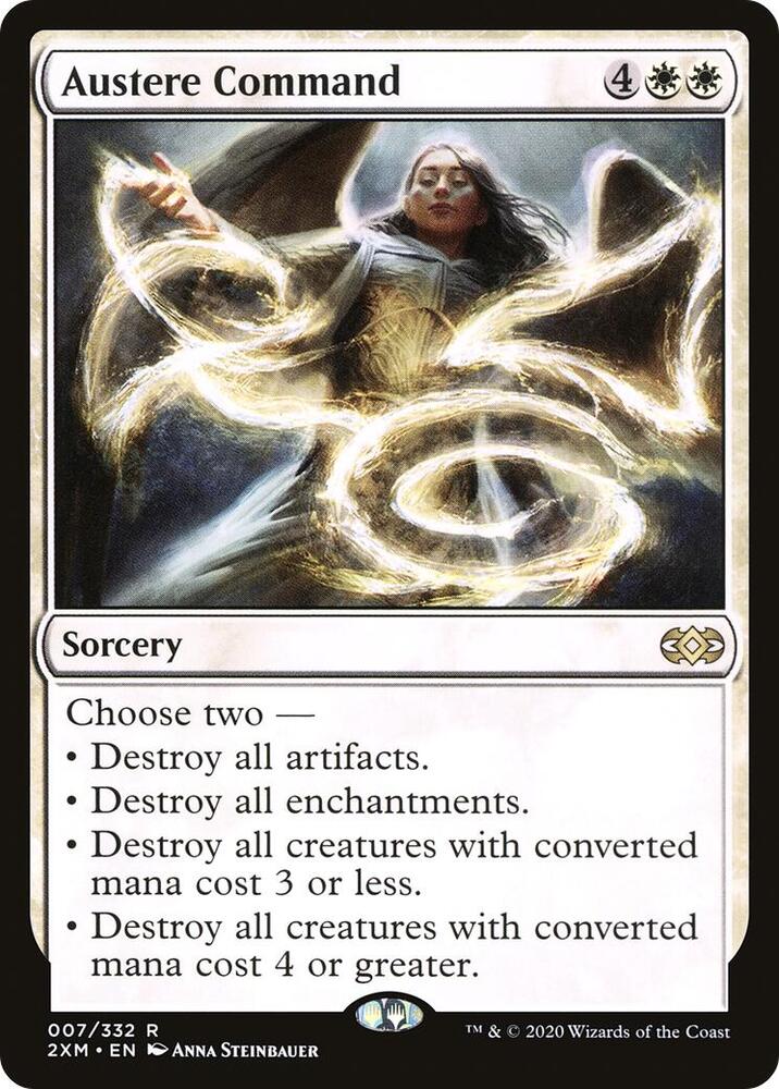 Austere Command 7 (Double Masters)  - Foil | Good Games Adelaide SA