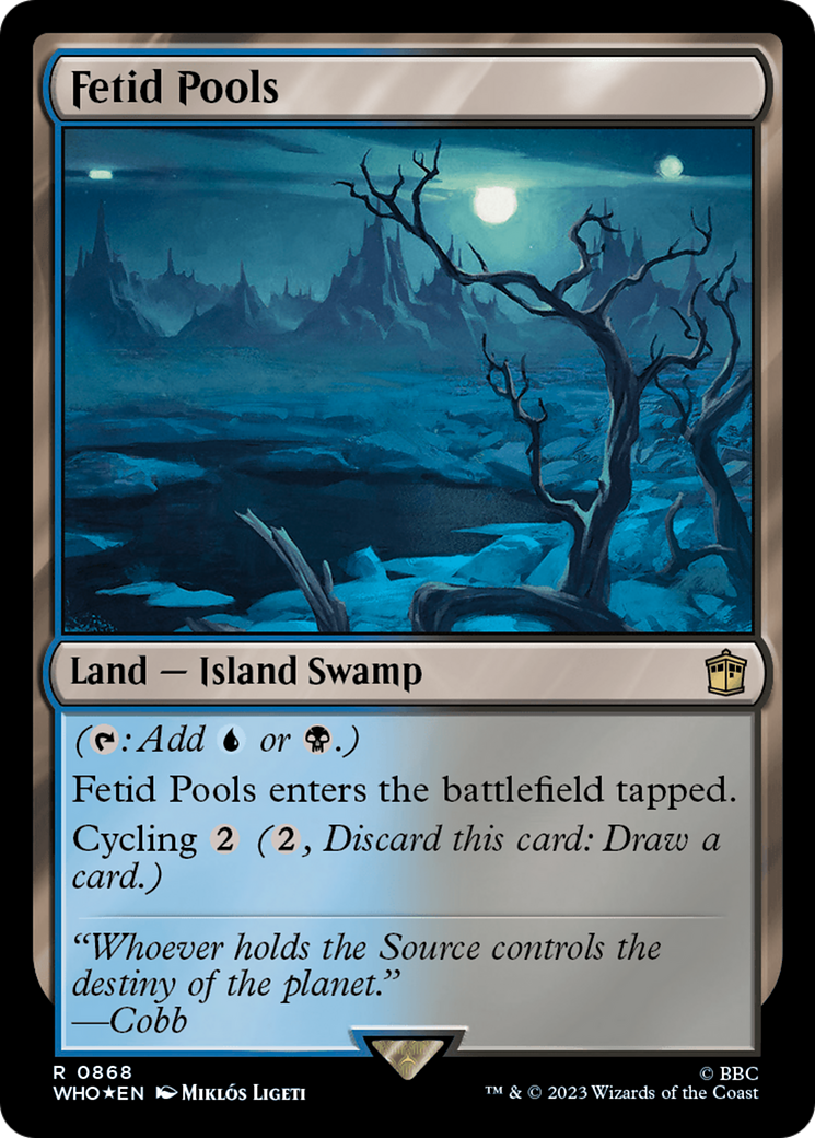 Fetid Pools (Surge Foil) [Doctor Who] | Good Games Adelaide SA
