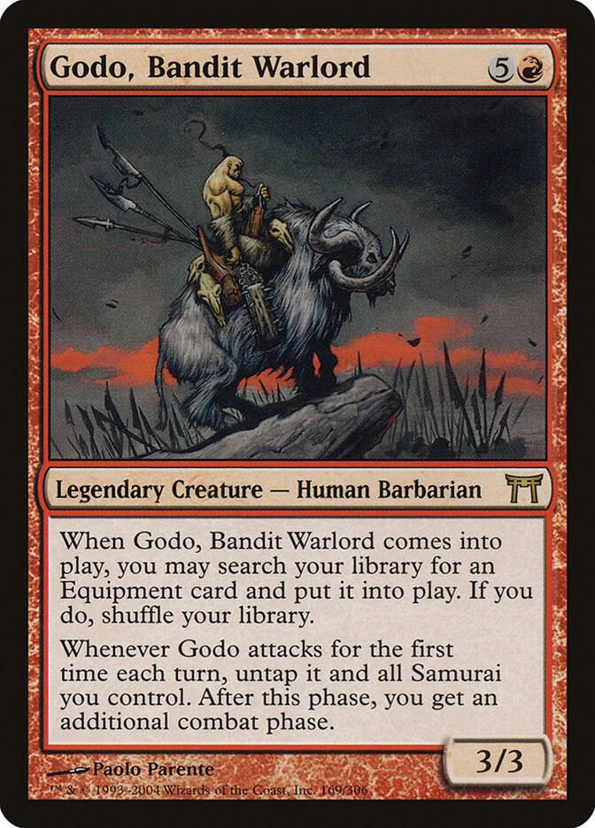 Godo, Bandit Warlord 169 (Champions of Kamigawa)  - Foil | Good Games Adelaide SA