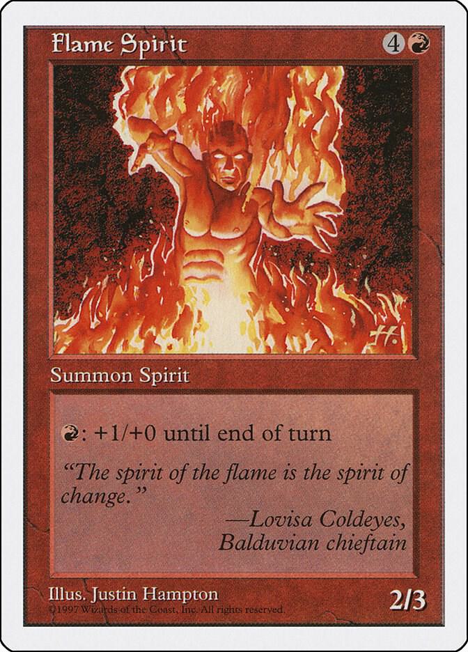 Flame Spirit 229/455 (Fifth Edition)  | Good Games Adelaide SA
