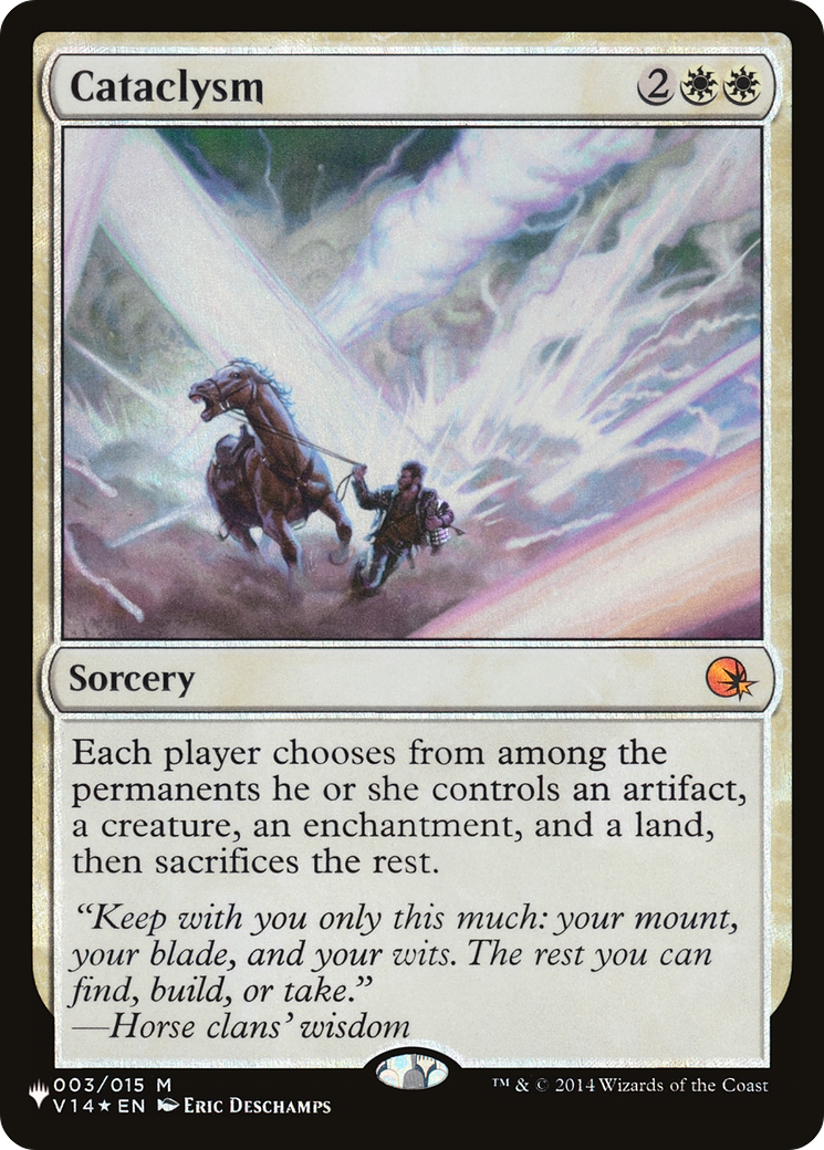 Cataclysm [The List Reprints] | Good Games Adelaide SA