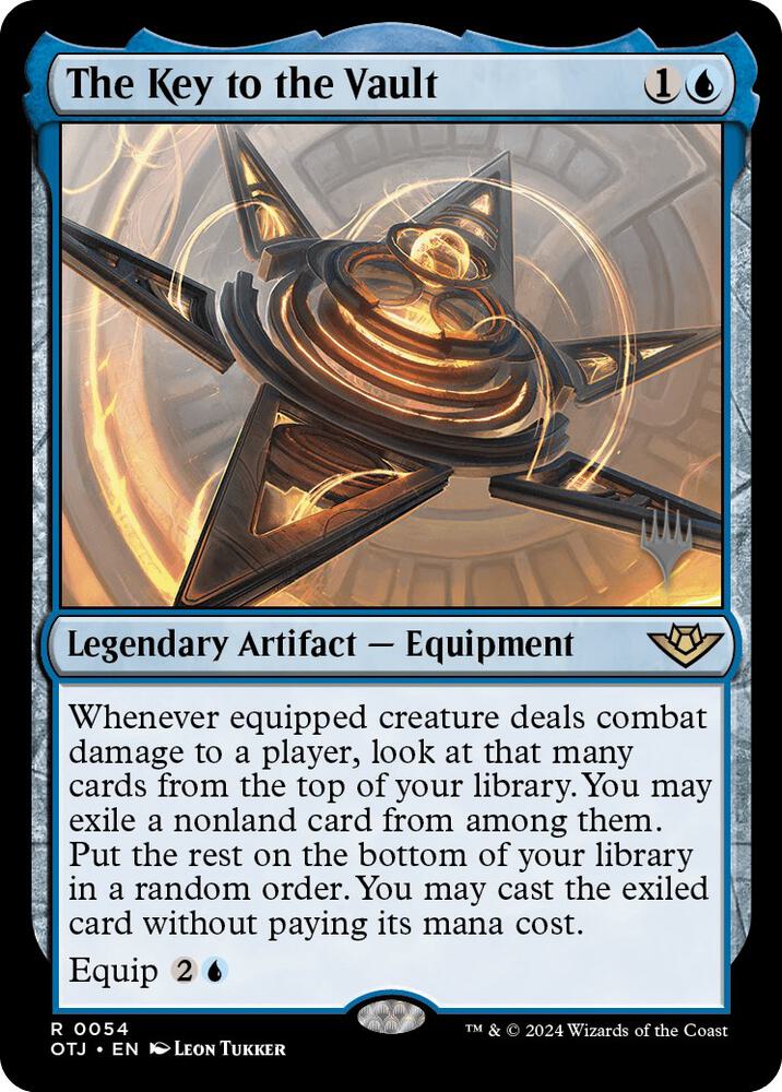The Key to the Vault 54 (Promo Pack: Outlaws of Thunder Junction)  - Foil | Good Games Adelaide SA