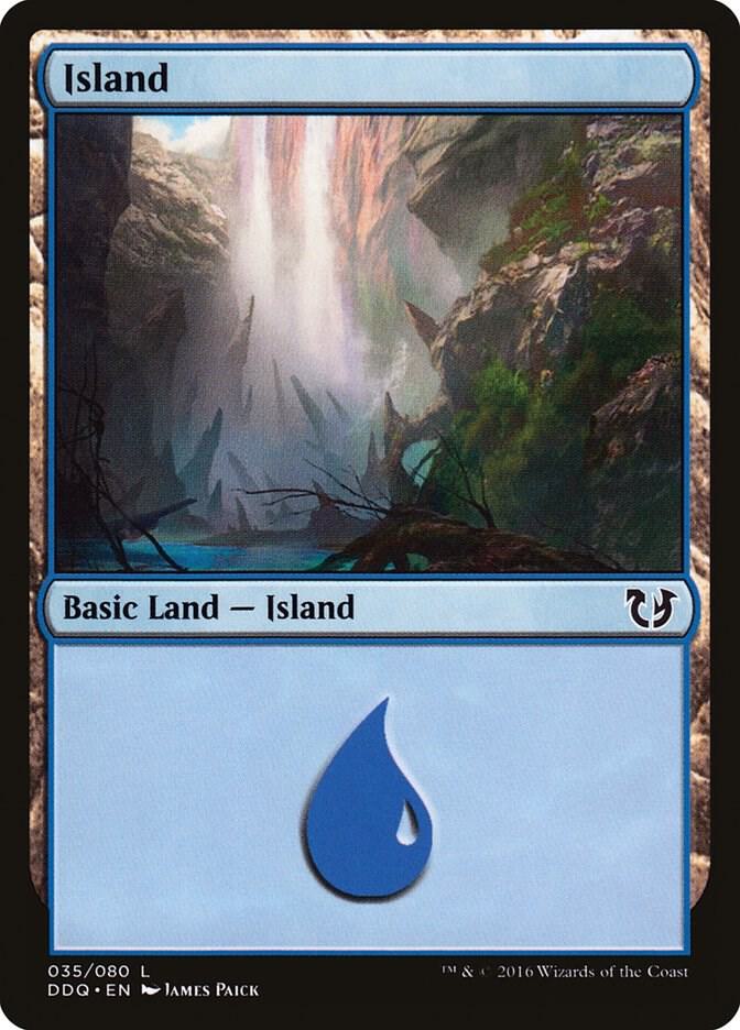 Island 035 35 (Duel Decks: Blessed vs. Cursed)  | Good Games Adelaide SA