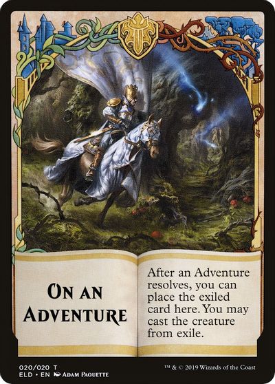 On An Adventure Double-sided Emblem (Challenger 2020) [Unique and Miscellaneous Promos] | Good Games Adelaide SA