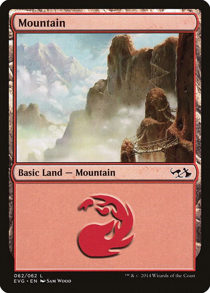 Mountain 062 EVG 62 (Duel Decks: Anthology)  | Good Games Adelaide SA