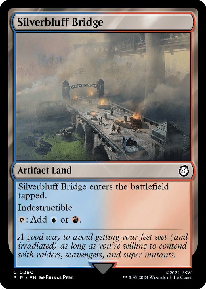 Silverbluff Bridge 290 (Universes Beyond: Fallout)  | Good Games Adelaide SA