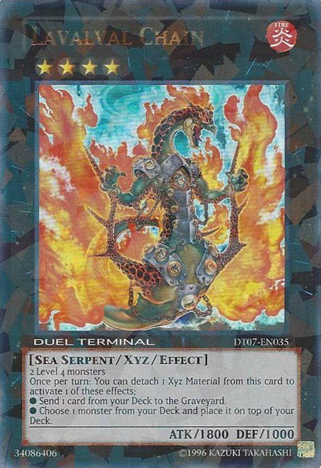 Lavalval Chain [DT07-EN035] Ultra Rare | Good Games Adelaide SA