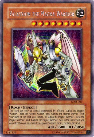 Valkyrion the Magna Warrior [SDD-001] Secret Rare | Good Games Adelaide SA