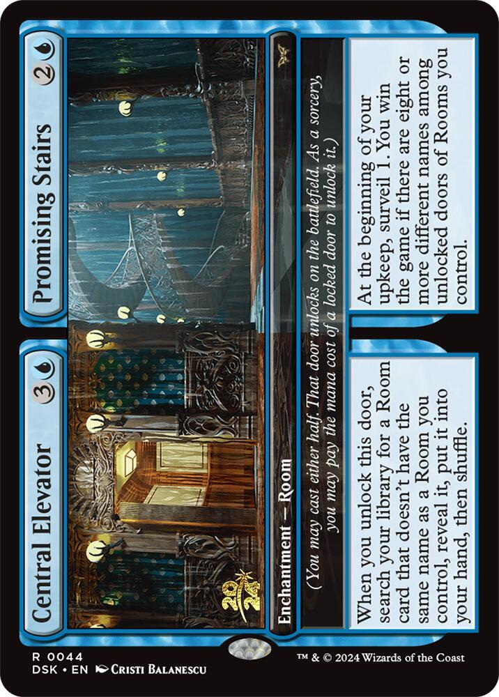 Central Elevator Promising Stairs 44 (Prerelease Cards)  - Foil | Good Games Adelaide SA