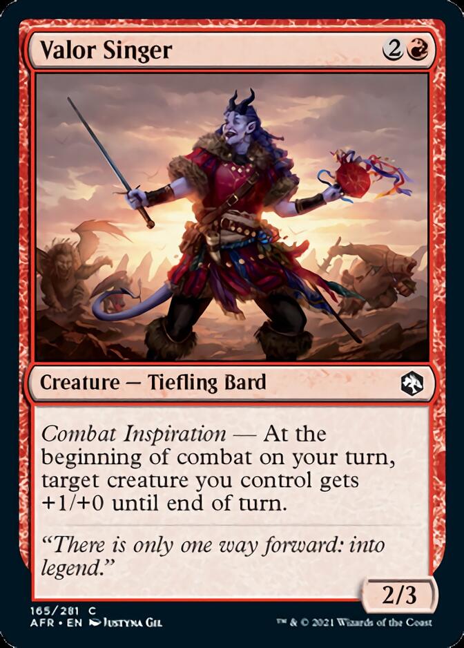 Valor Singer [Dungeons & Dragons: Adventures in the Forgotten Realms] | Good Games Adelaide SA