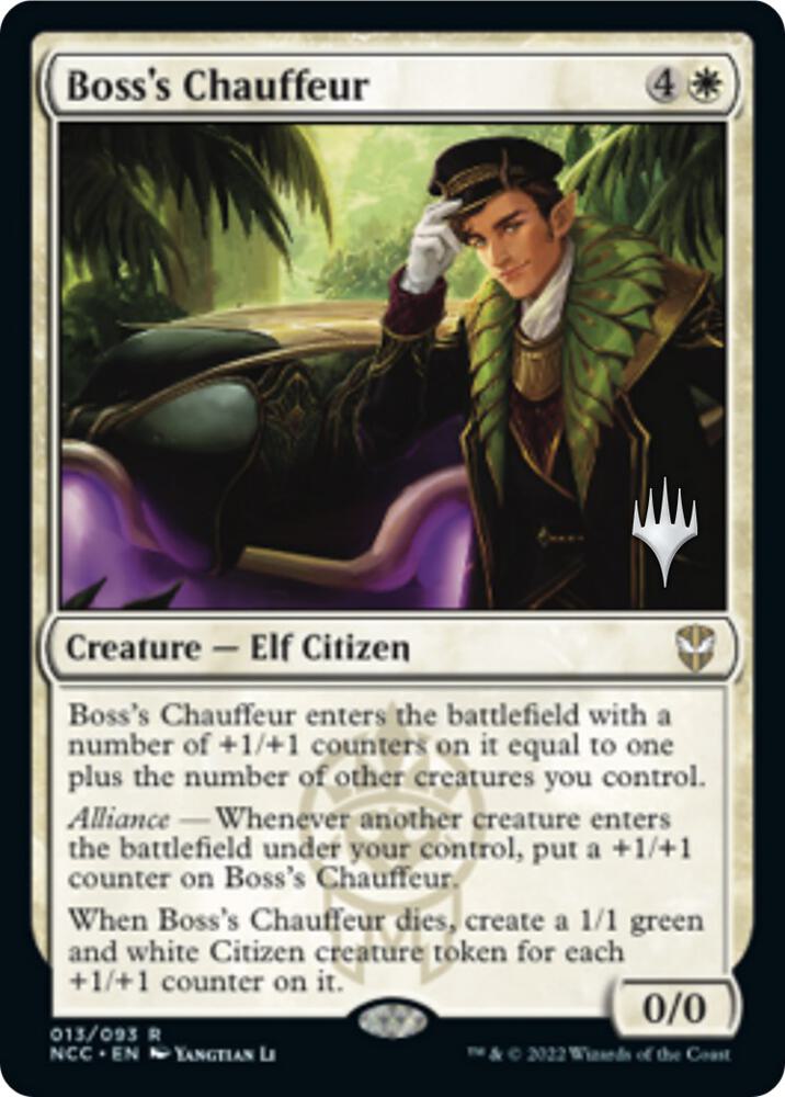 Bosss Chauffeur 13 (Promo Pack: Streets of New Capenna)  - Foil | Good Games Adelaide SA