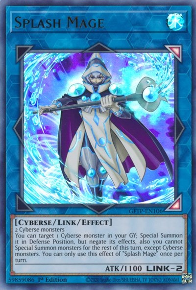 Splash Mage [GFTP-EN106] Ultra rare | Good Games Adelaide SA