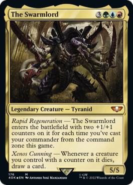 The Swarmlord 176 (Universes Beyond: Warhammer 40,000)  - Foil | Good Games Adelaide SA
